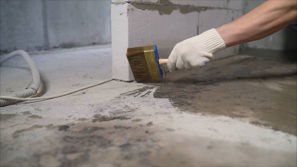 Crawl space vapor barrier installation in North Greece, NY